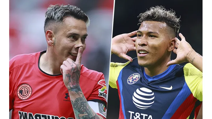 Toluca vs. América por la Liga MX. (Getty Images)