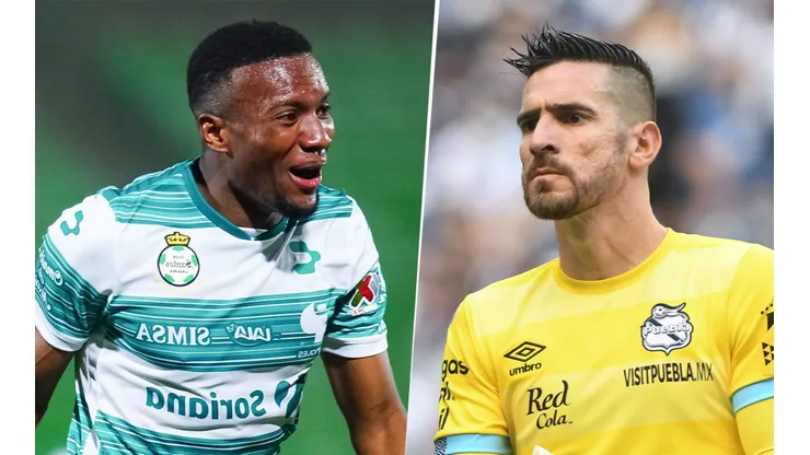 Santos Laguna de Juan Otero jugará ante Puebla de Antony Silva por la Liga MX (Fuente Imago7)