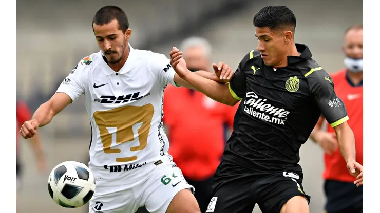 Pumas y Chivas empataron en Ciudad Universitaria.