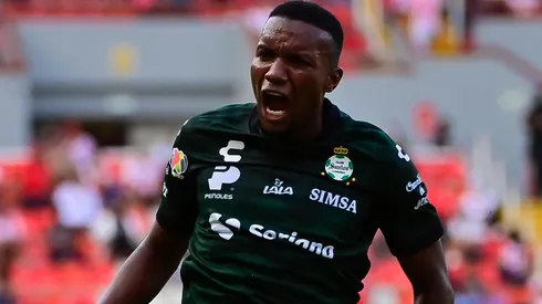 Juan Otero, atacante de Santos, habló de la actualidad en el Apertura 2021.