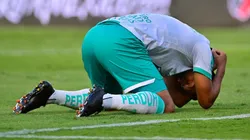 El lamento de Elías Hernández tras fallar su gran jugada.