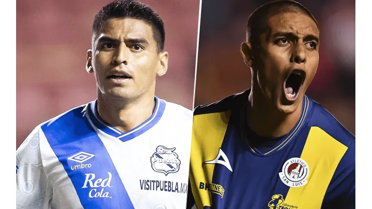 Puebla vs. Atlético San Luis por el Torneo Grita México A21 (Foto: Imago).