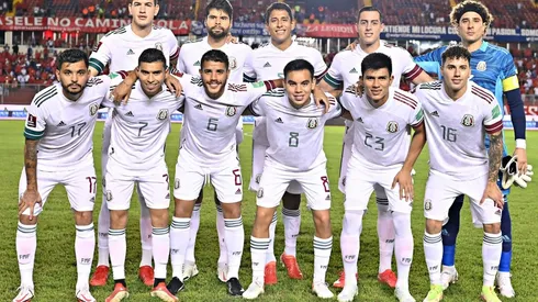 La alineación titular de México contra Panamá.