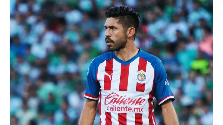 Oribe Peralta, actual delantero de Chivas de Guadalajara.