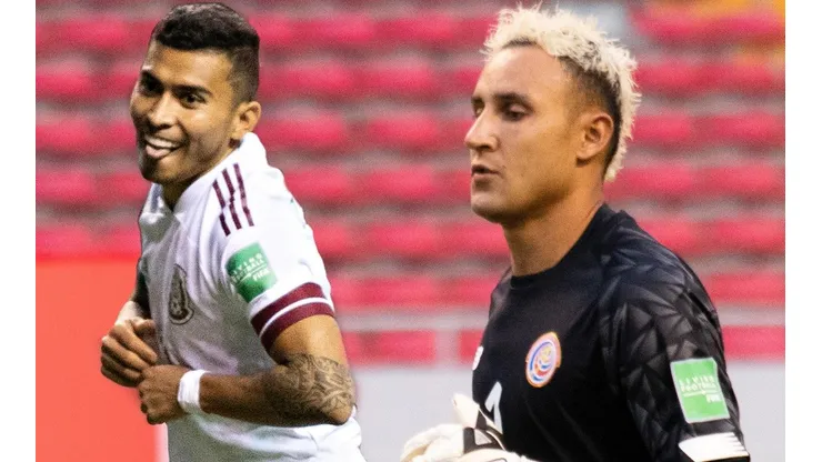 Orbelín Pineda fue el autor del único gol en México vs. Costa Rica