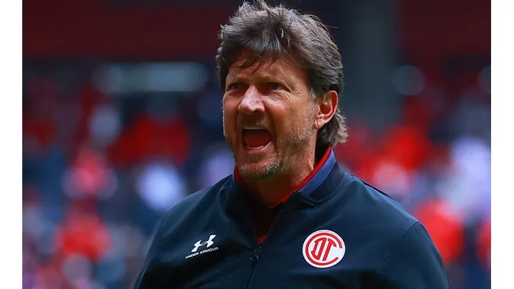 Hernán Cristante, entrenador del Toluca.