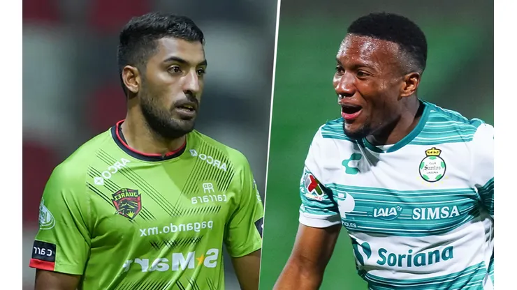 FC Juárez con Maximiliano Olivera jugará ante Santos Laguna de Juan Ferney Otero por la Liga MX (Fuente Imago7)