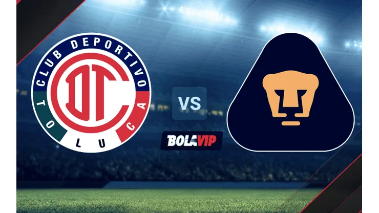 Toluca vs. Pumas UNAM por la Liga MX.
