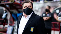 Miguel Herrera, entrenador de los Tigres de la UANL.