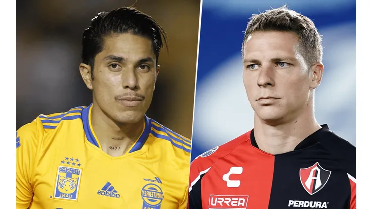 Tigres UANL con Carlos Salcedo y Atlas con Julio Furch jugarán por la Liga MX (Fotos: Imago7)