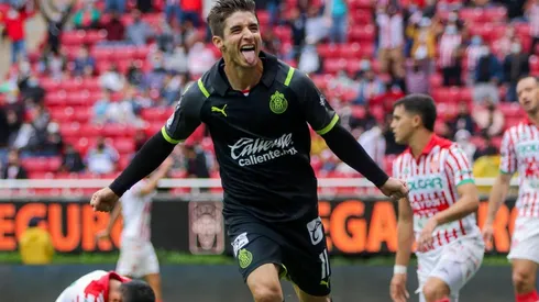 Anotación de Brizuela ante Necaxa en la J7 del A2021