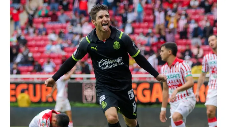 Anotación de Brizuela ante Necaxa en la J7 del A2021