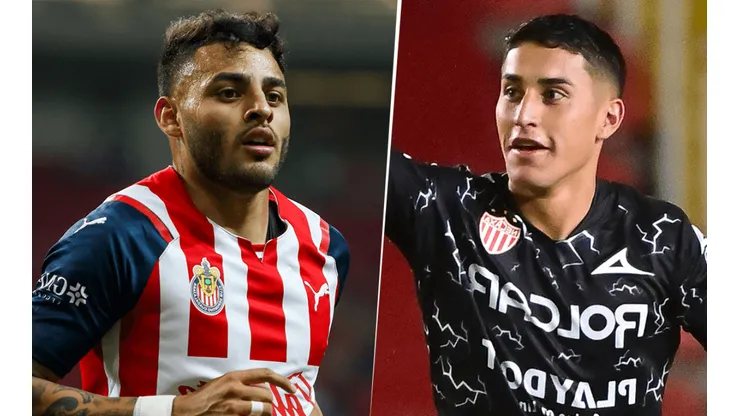 Chivas de Guadalajara con Alexis Vega y Necaxa con Jesús Escoboza jugarán por la Liga MX (Fotos: Imago7)