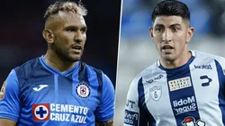 Cruz Azul con Walter Montoya y Pachuca con Víctor Guzmán jugarán por la Liga MX (Fotos: Imago7)