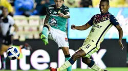 Duelo entre el colombiano Omar Fernández y el peruano Pedro Aquino.