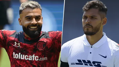 Toluca con Alexis Canelo jugará ante Pumas UNAM de Nicolás Freire por la Liga MX (Fuente Imago7)