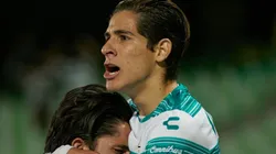 Santiago Muñoz celebró tres goles con la playera de Santos Laguna