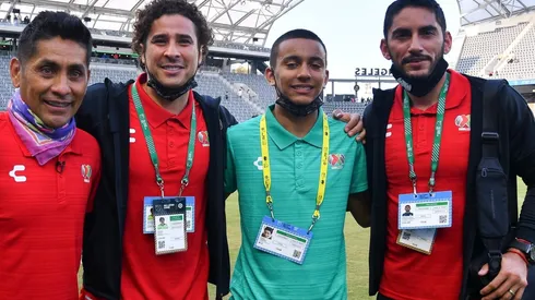 Jorge Campos, Memo Ochoa y Jesús Corona se juntaron en el All-Star Game Skills Challenge.