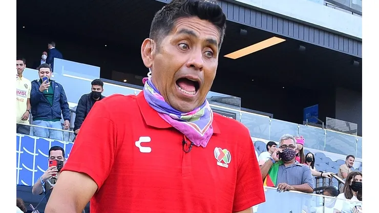Jorge Campos fue la leyenda invitada al All-Star Game Skills Challenge.