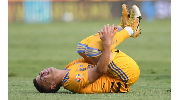 Leonardo Fernández fue uno de los lesionados de Tigres ante Mazatlán.