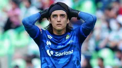 Santos sufre la sensible baja de su arquero, Carlos Acevedo