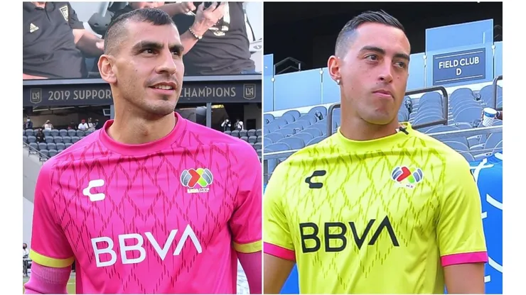 Nahuel Guzmán y Funes Mori protagonizaron un curioso momento.