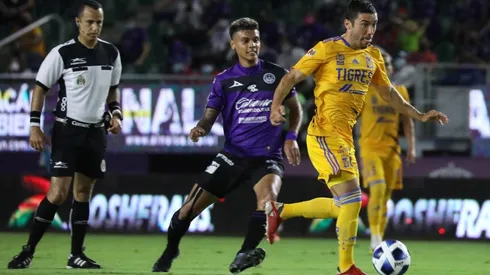 Vingón se fue lesionado tras la falta de Ríos.