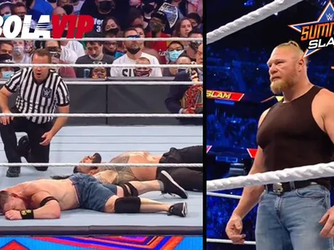 WWE SummerSlam 2021: Brock Lesnar le robó el show a Roman Reigns y al derrotado John Cena