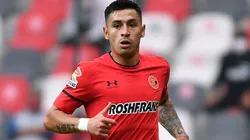 Claudio Baeza, mediocampista del Toluca.