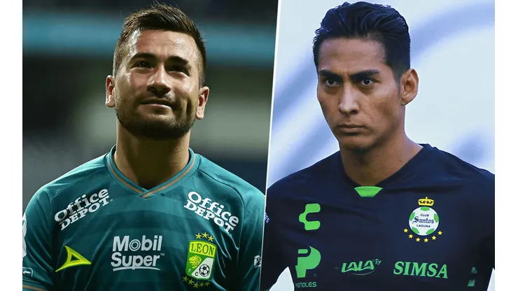 León vs. Santos Laguna por el Torneo Grita México A21 de la Liga MX (Foto: Getty Images).