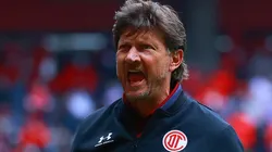 Hernán Cristante entrenador del Toluca en la Liga MX.