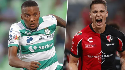 Santos Laguna vs. Atlas por la Liga MX. (Getty Images)