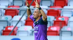 Camilo Sanvezzo hizo el primer gol del Mazatlán ante el Toluca.