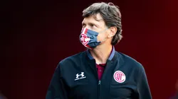 Hernán Cristante, entrenador de los Diablos Rojos.