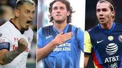 Rubens Sambueza, Santiago Giménez y Sebastián Córdova, de los mejores zurdos de la Liga MX.