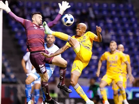 Apareció el Diente López para darle el 1-1 a Tigres ante Puebla