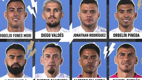 Los ocho jugadores de la Liga MX para el concurso de habilidades.