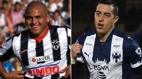 Chupete Suazo saludó a Rogelio Funes Mori tras el récord.