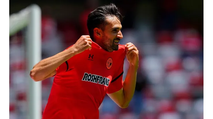 Raúl López, de gran presente en Toluca.