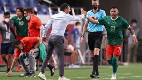 Jaime Lozano y Alexis Vega en Tokio 2020.