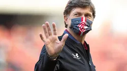 Hernán Cristante y sus Diablos Rojos, líderes absolutos de la Liga MX