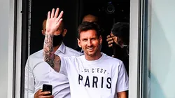 La primera imagen de Lionel Messi en París, previo a firmar con el PSG.