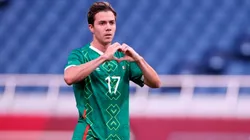 Sebastián Córdova anotó el primer gol para México de penal ante Japón.