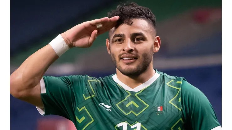 Alexis Vega, autor de tres goles para México en los Juegos Olímpicos Tokio 2020