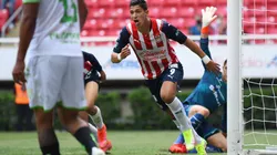 Con la fortuna de su lado, Ángel Zaldívar hizo el 1-1 parcial (foto: Imago7)