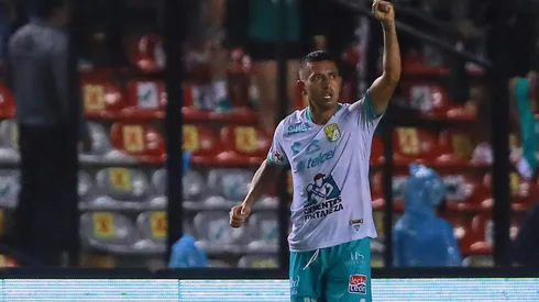 Elías Hernández, el autor del gol de León.