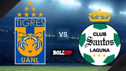 Cómo mirar EN DIRECTO Tigres UANL vs. Santos Laguna | TV y hora para mirar EN VIVO el partido del Torneo Grita México A21 por la Liga MX