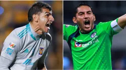 Nahuel Guzmán y Chuy Corona, históricos porteros de la Liga MX.