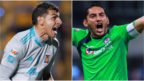 Nahuel Guzmán y Chuy Corona, históricos porteros de la Liga MX.