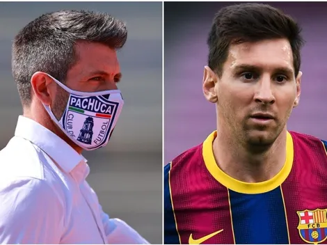 Pezzolano pidió a Lionel Messi ¡en plena conferencia de prensa!